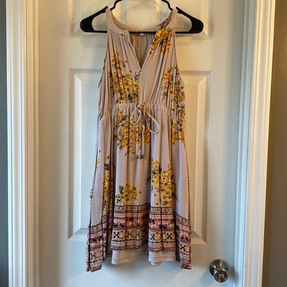 Maurices Floral Mini Dress - Large